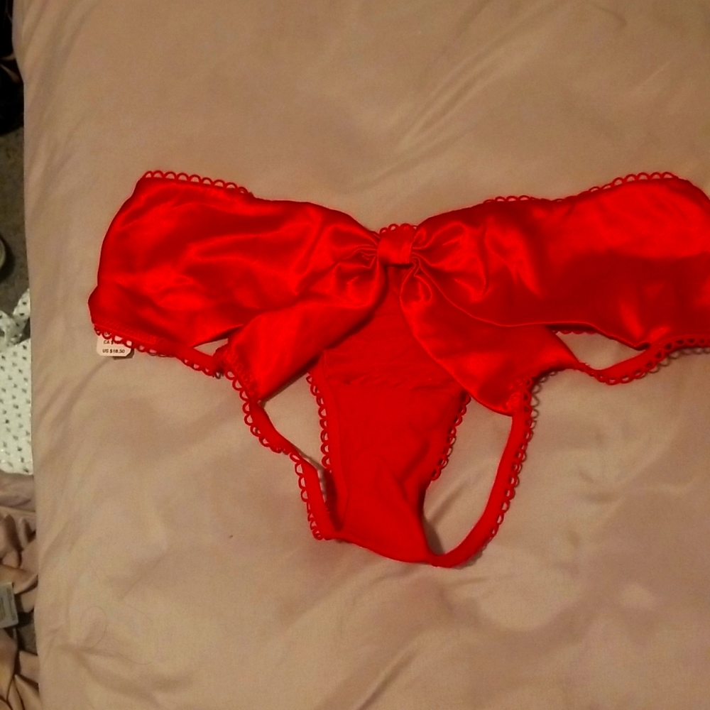 Victoria's secret very sexy crotchless panty